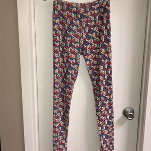 Geometric Lularoe leggings